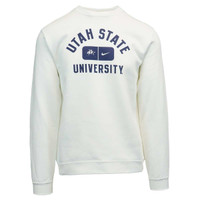 Nike Aggies Bull Utah State University Crew Sweatshirt